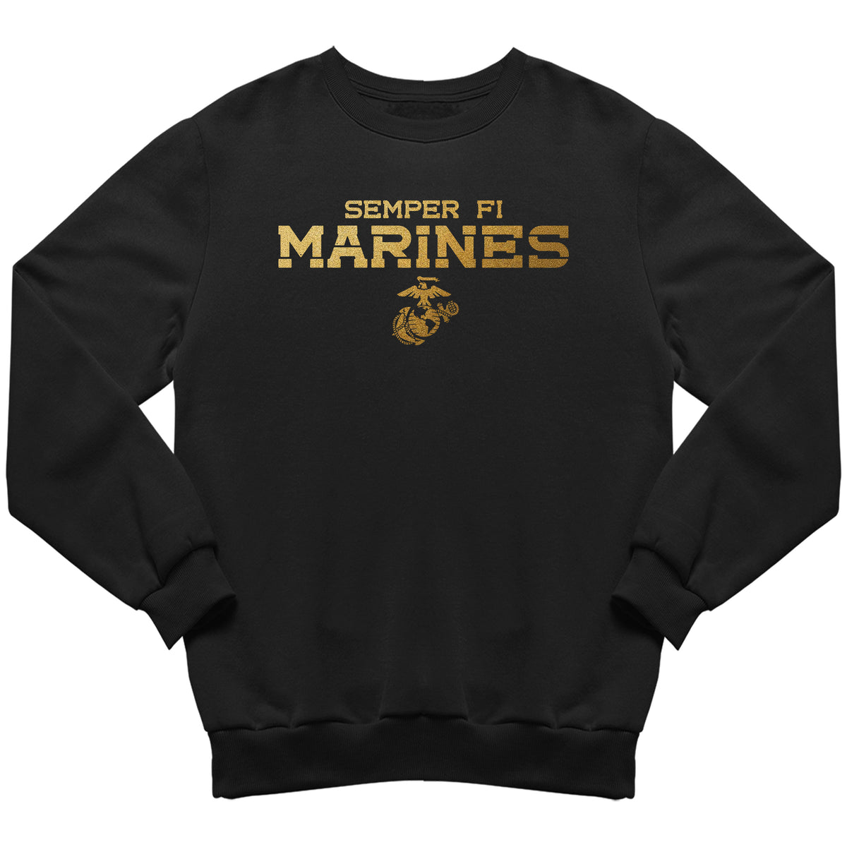 Marines Phosphorus Gold Semper Fi Sweatshirt