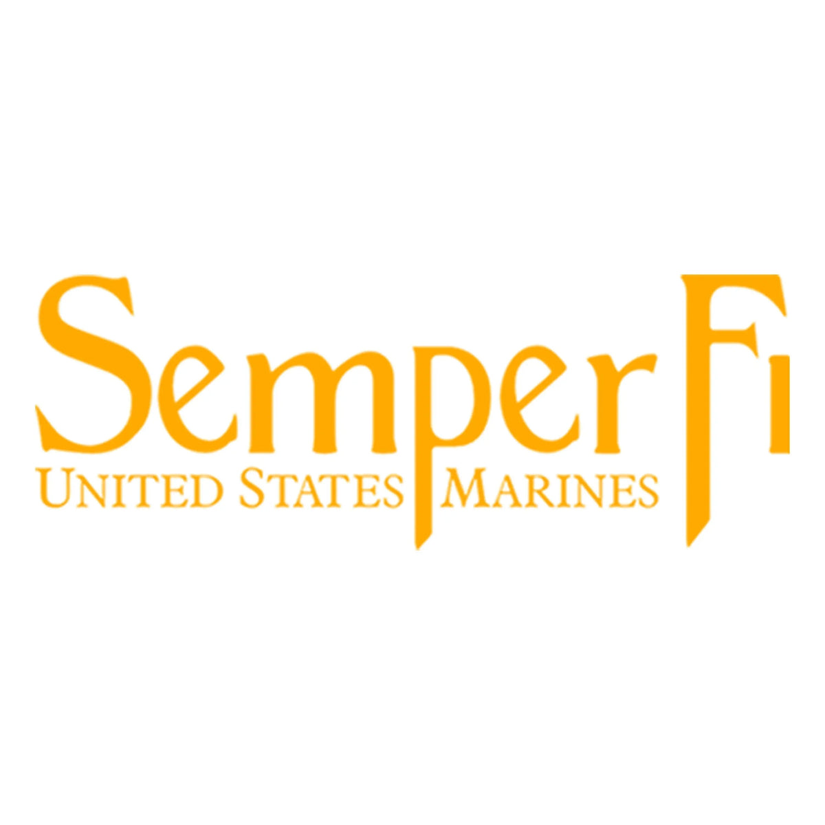 Marines Gold Semper Fi Long Sleeve Tee