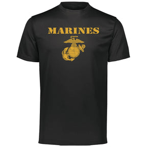Gold Vintage Marines Performance Tee