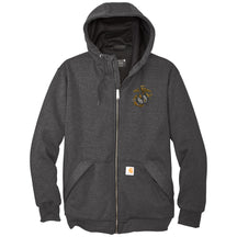 Marines Carhartt Midweight Thermal-Lined Full-Zip Embroidered Sweatshirt