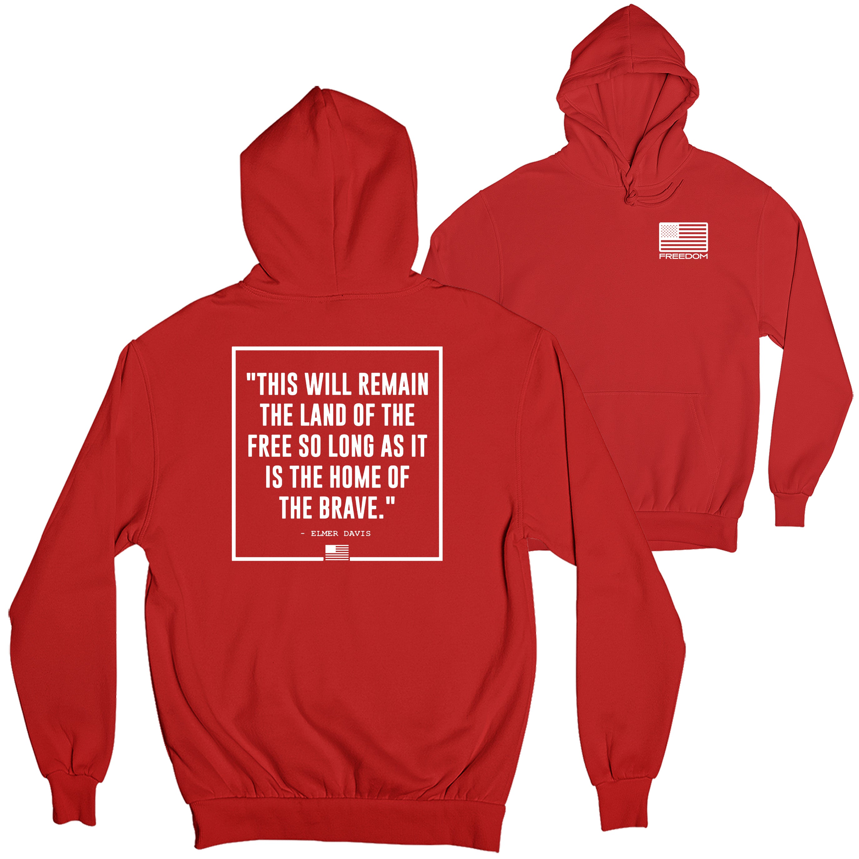 Home Of the Brave Patriotic Hoodie | Marine Corps Direct