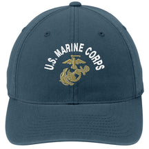 U.S. Marine Corps EGA Embroidered USMC Slate Blue FlexFit Hat