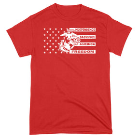 USMC Independence Flag Tee