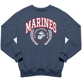 Marines Crest Marines Crest Indigo Blue Sweatshirt