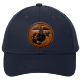 Marines Leather Patch Navy Hat (Captain's Special)