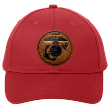 Marines Leather Patch Red Hat (Captain's Special)