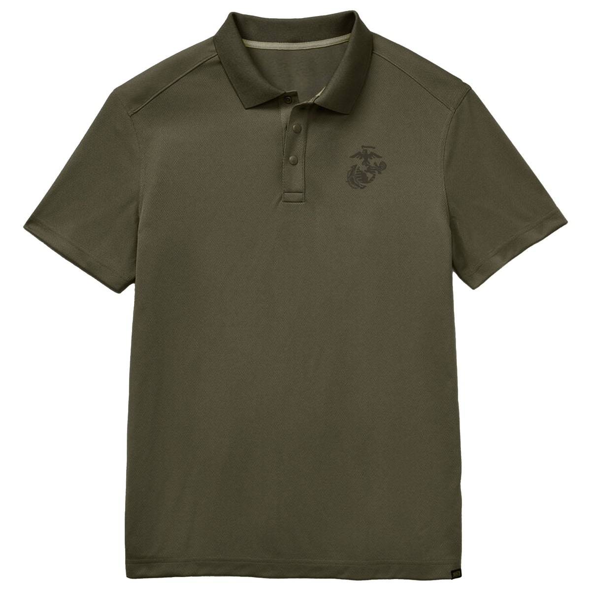 Marines Olive Drab EGA Embroidered Performance Polo