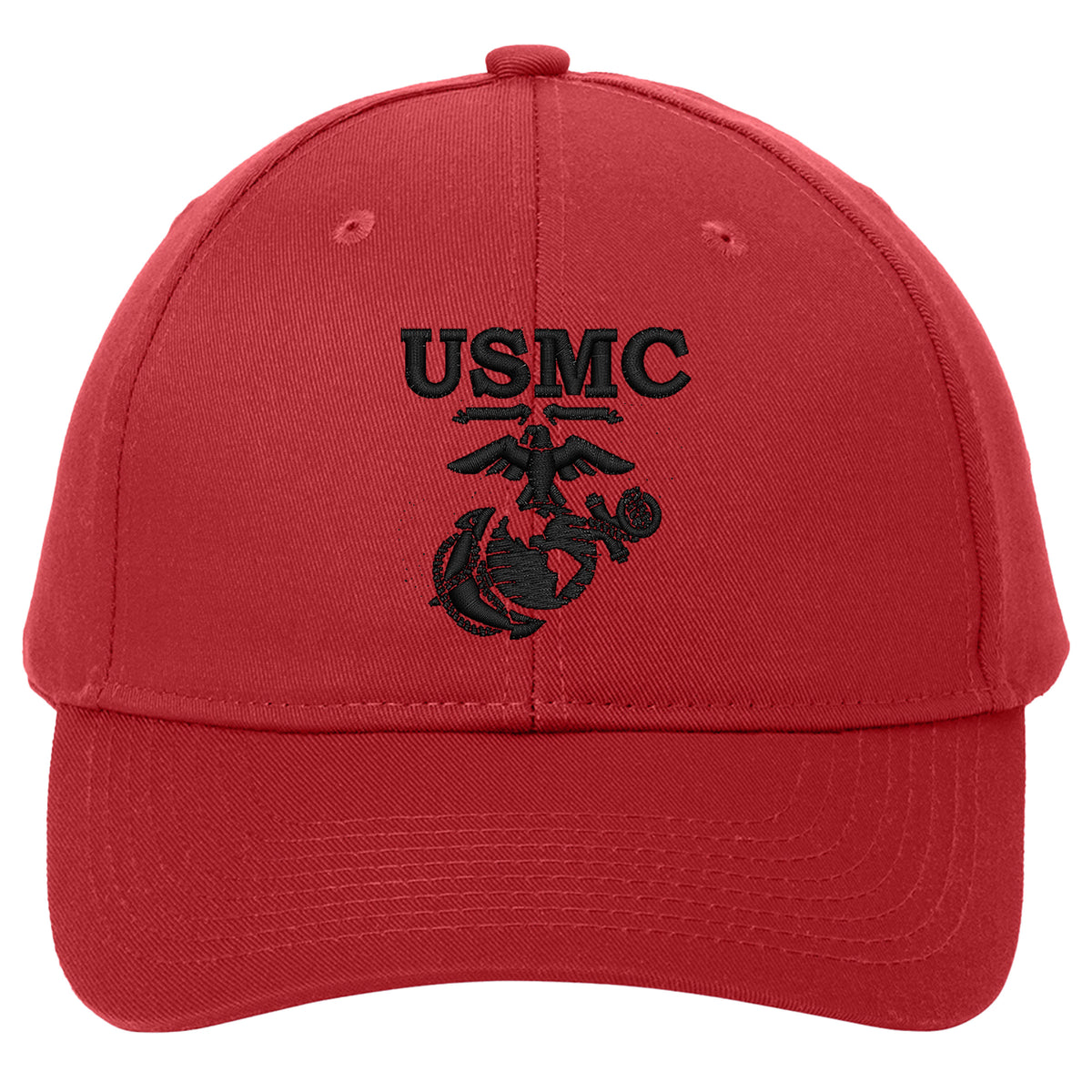 Marines Old School Heritage EGA Red Hat