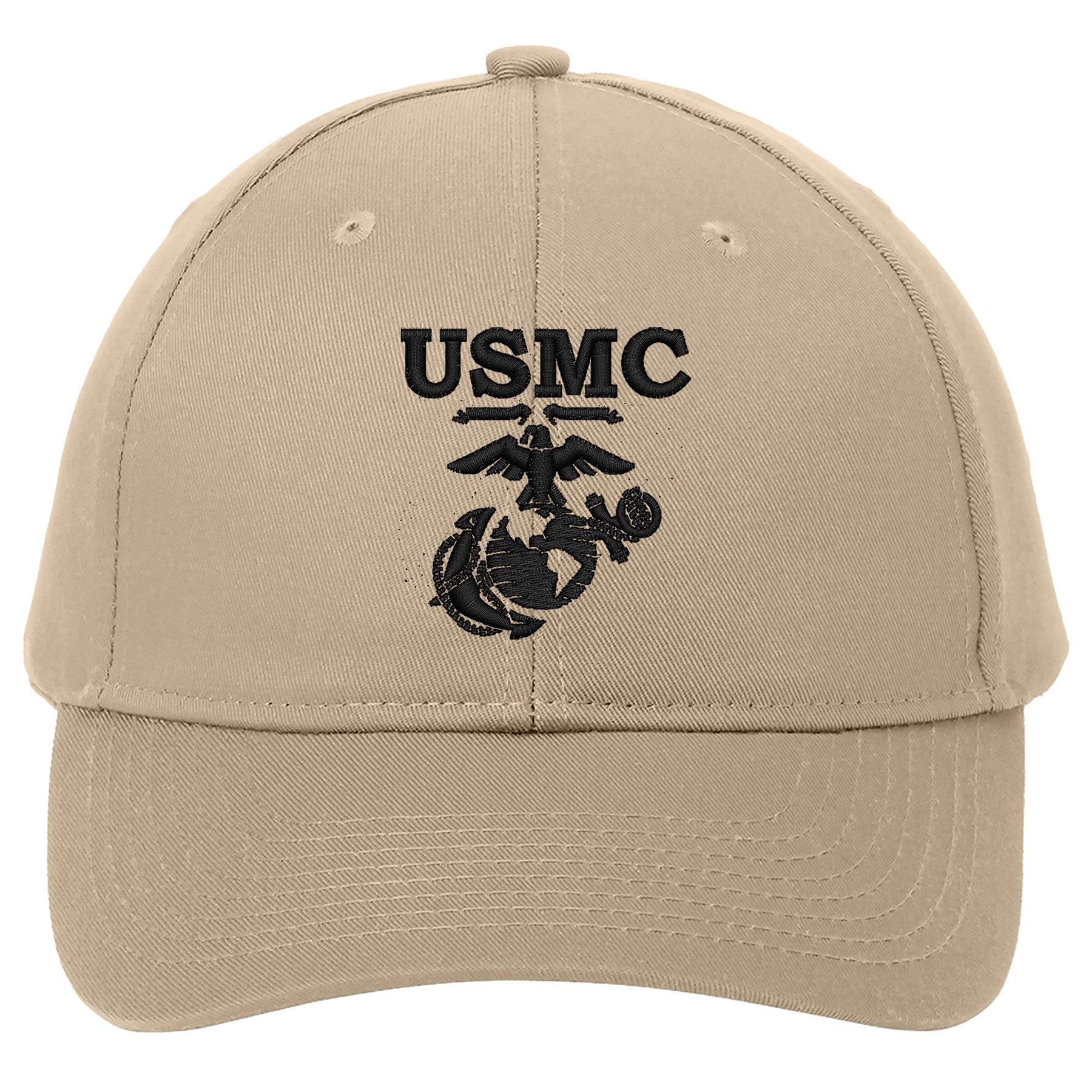 Marines Old School Heritage EGA Khaki Hat