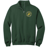 Limited Edition St. Patrick's Day Gold Seal Embroidered Quarter-Zip Sweatshirt