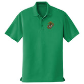 Marines St. Patrick's Day USMC EGA Embroidered Performance Polo