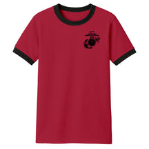 Marines Vintage EGA Ringer Tee