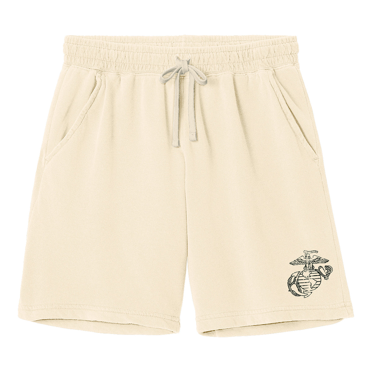 Comfort Colors USMC EGA Ivory Sweatshorts