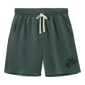 Comfort Colors USMC EGA Pepper Sweatshorts