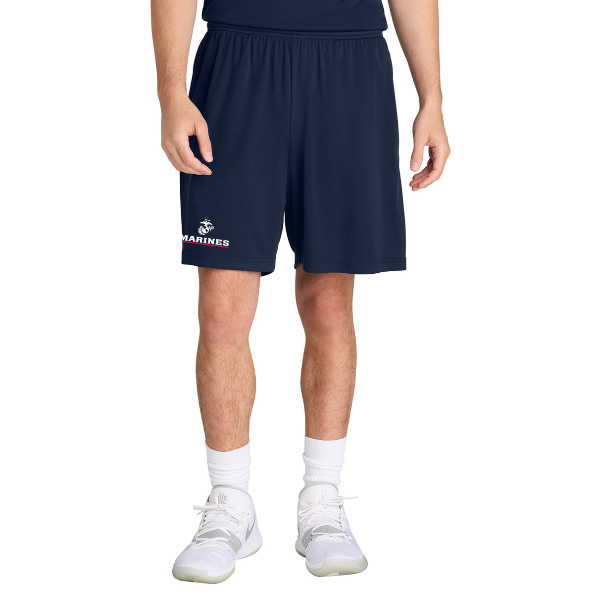 Marines Red Line Navy Performance Shorts