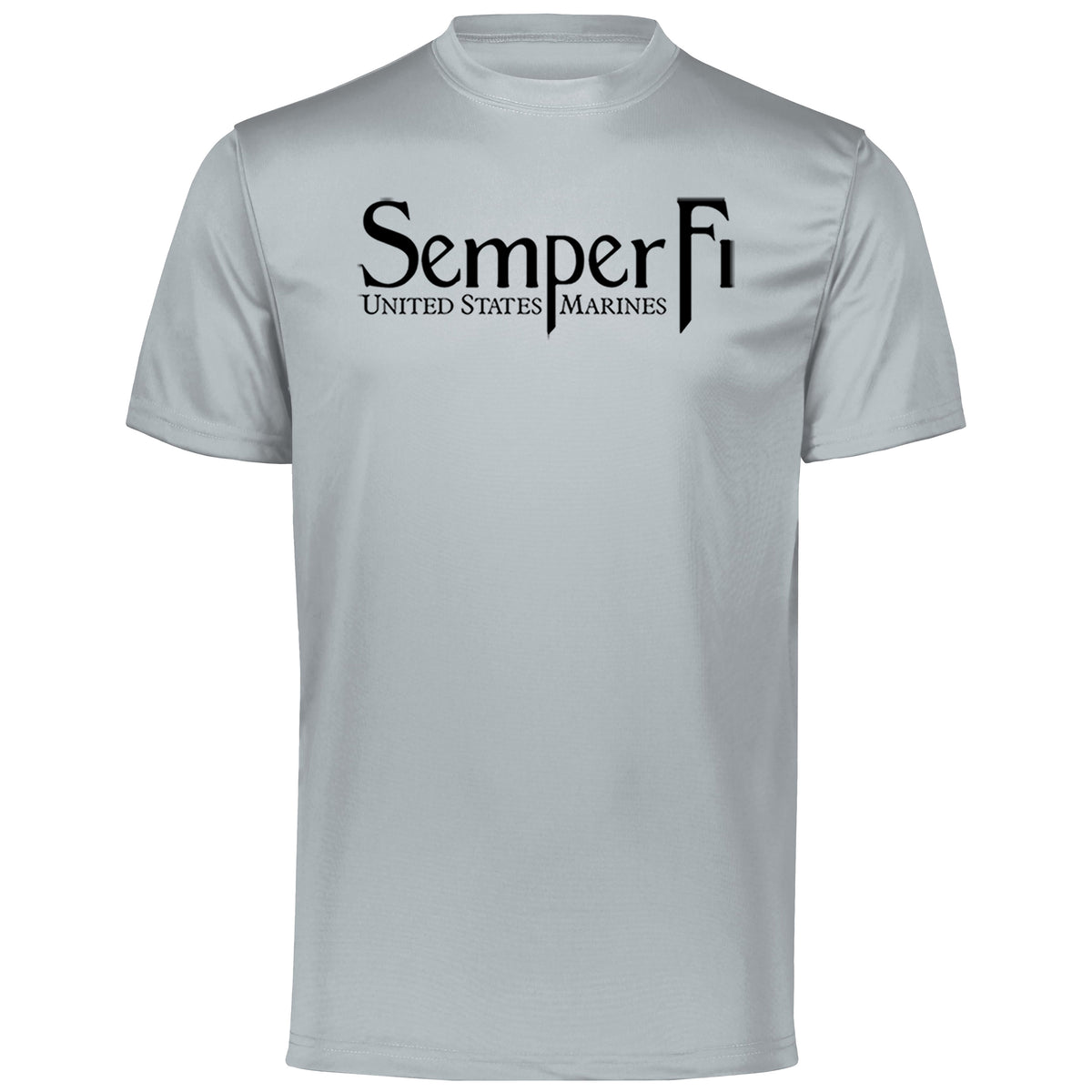 Closeout Black Semper Fi Performance Tee