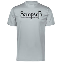 Closeout Black Semper Fi Performance Tee