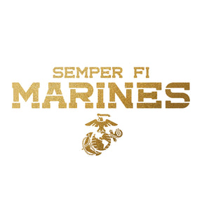 Marines Phosphorus Gold Semper Fi Tee