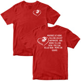 USMC Mom On Guard 2-Sided Tee