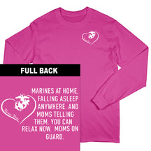 Marines Mom On Guard Long Sleeve Tee