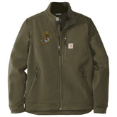 Marines Carhartt Soft Shell EGA Embroidered Jacket