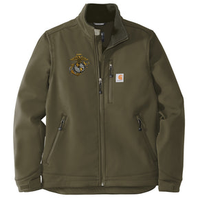 Marines Carhartt Soft Shell EGA Embroidered Jacket