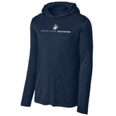 Marines Never Stop Training Lightweight Performance Hoodie