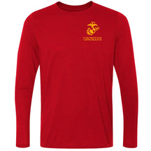 Combat Charged USMC Outline Performance Long Sleeve Tee