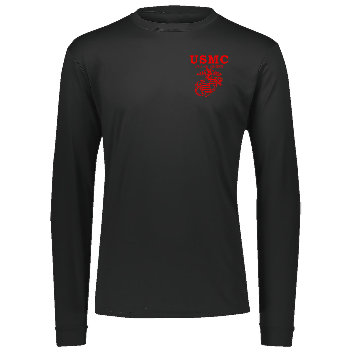 USMC Nightfire EGA Performance Long Sleeve Tee