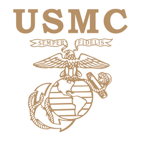 USMC Badge 2-Sided Hoodie