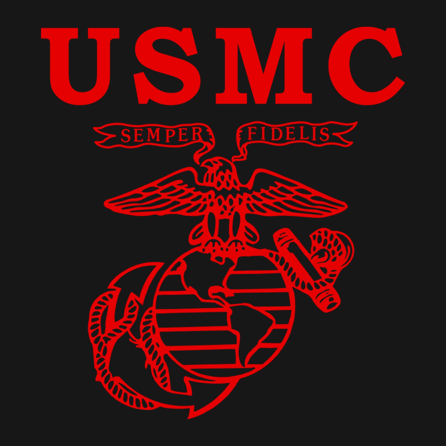 USMC Nightfire EGA Hoodie