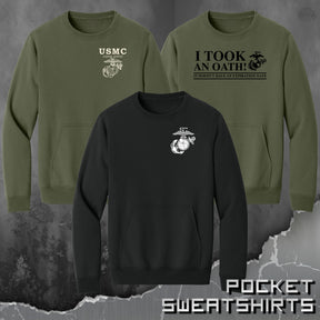 Old School Heritage Pocket Sweatshirt