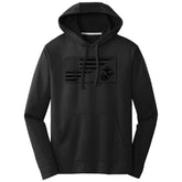 Marines Covert Split Flag & EGA Performance Hoodie