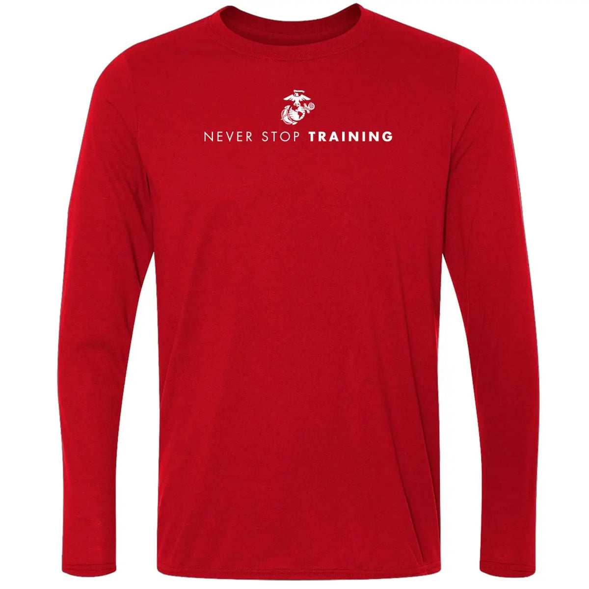 Combat Charged Never Stop Training Performance Long Sleeve Tee