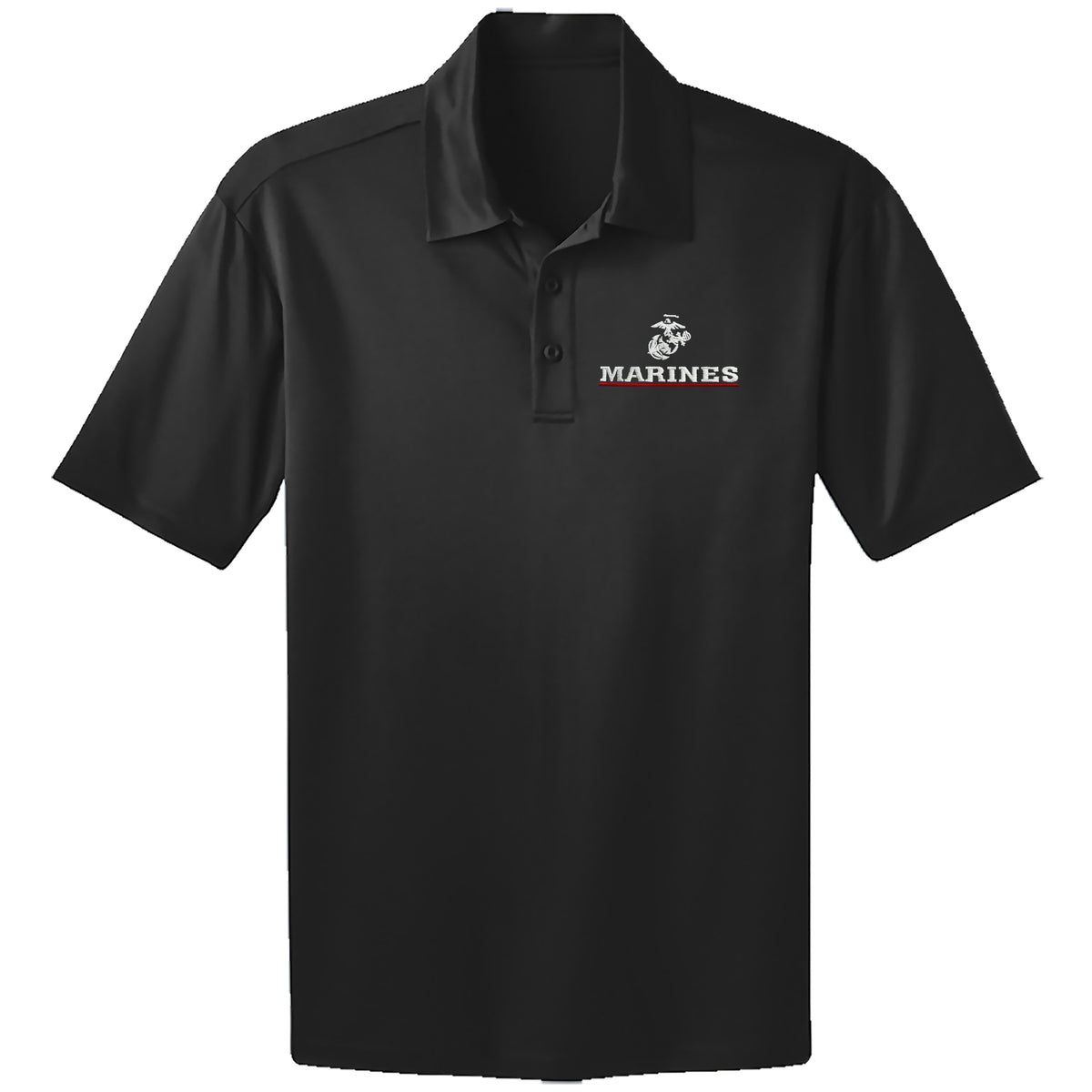 Marines Red Line Embroidered Performance Polo