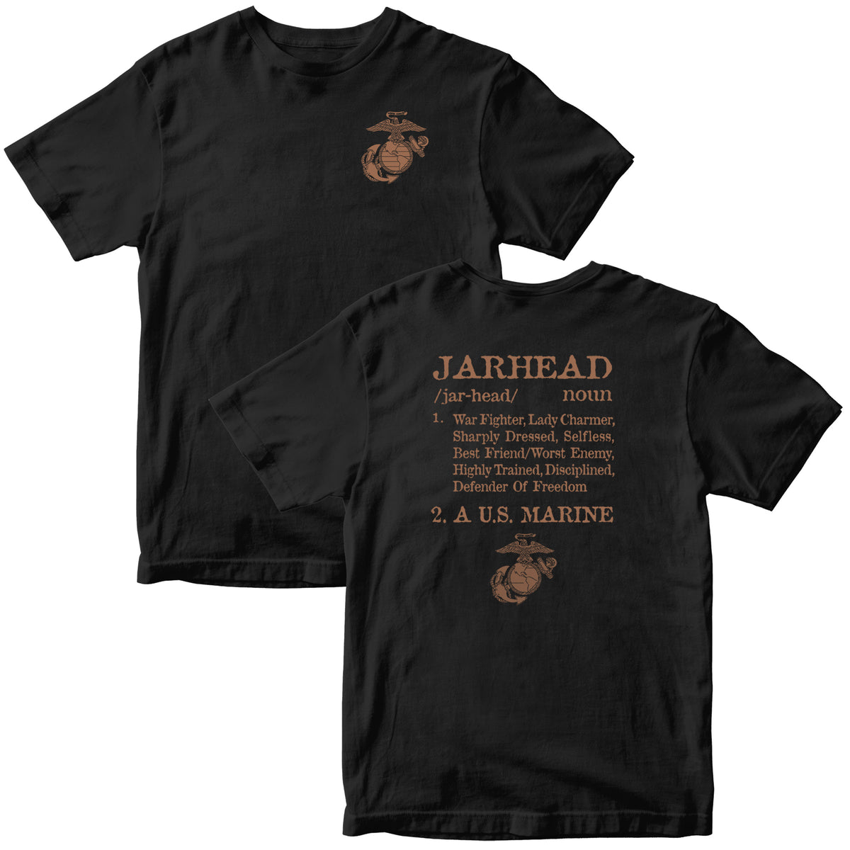 Limited Edition Rustic Jarhead 2-Sided Tee