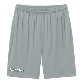 Marines Silver Performance Shorts