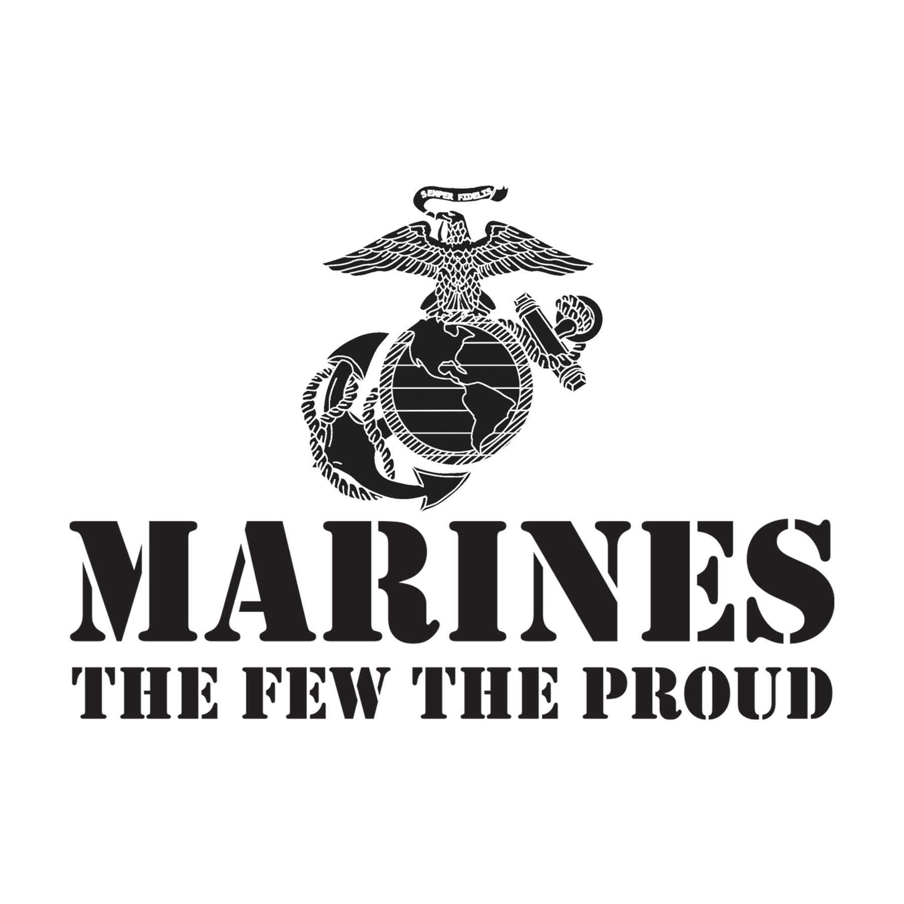 Marines The Few The Proud Performance Hoodie