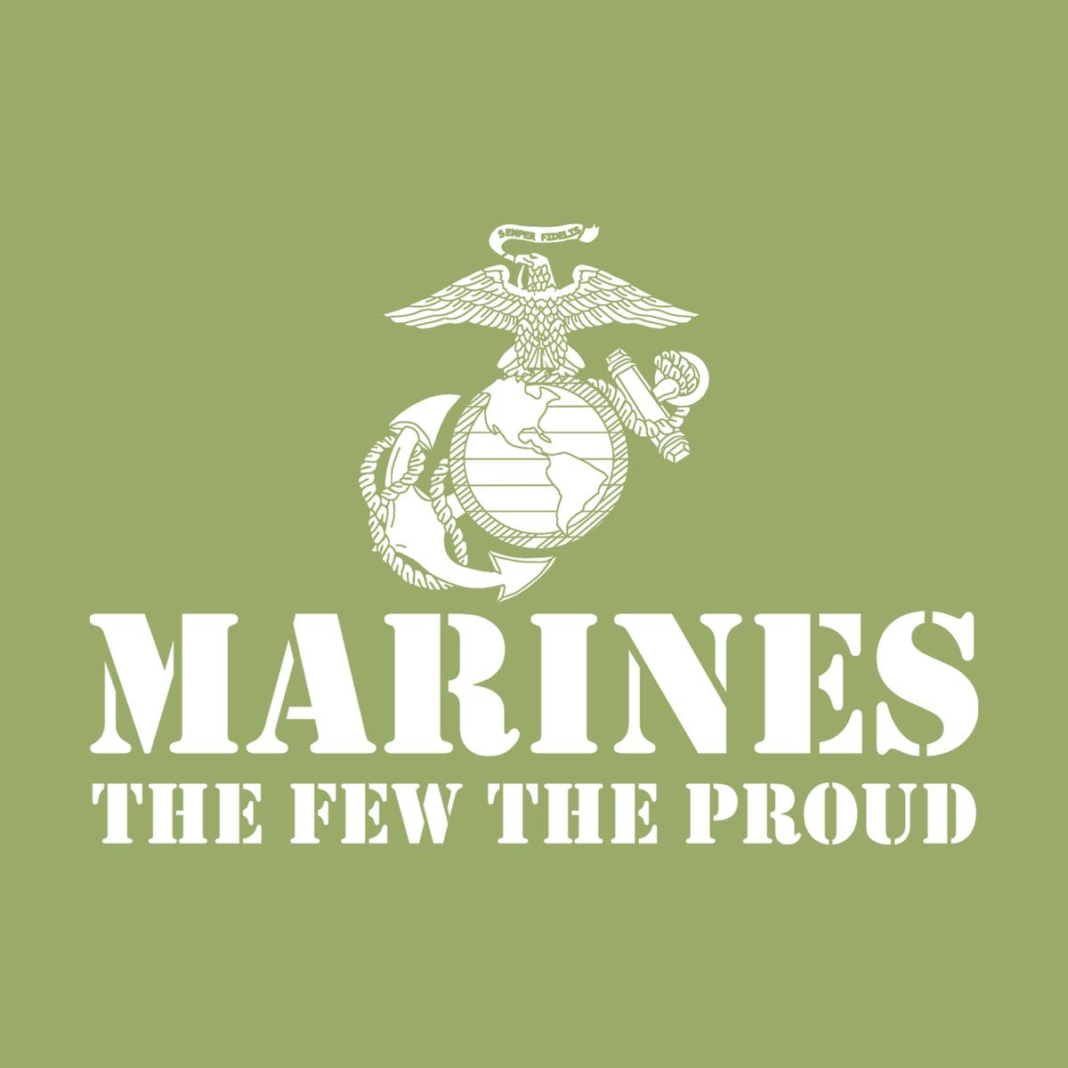 Marines The Few The Proud Kiwi T-Shirt