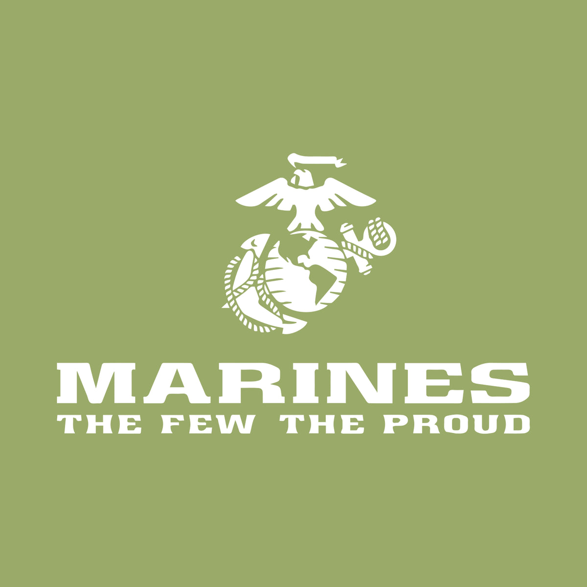 Marines The Few The Proud Chest Seal Kiwi T-Shirt