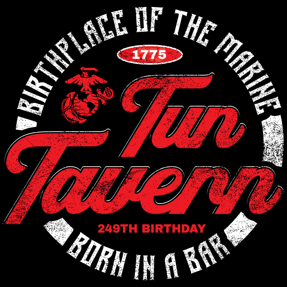 Tun Tavern 249th Marine Corps Birthday Tee