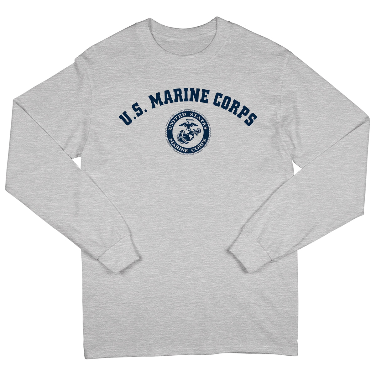 U.S. Marine Corps Sport Gray Long Sleeve Tee