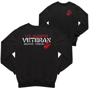 U.S. Marines Veteran 2-Sided Sweatshirt