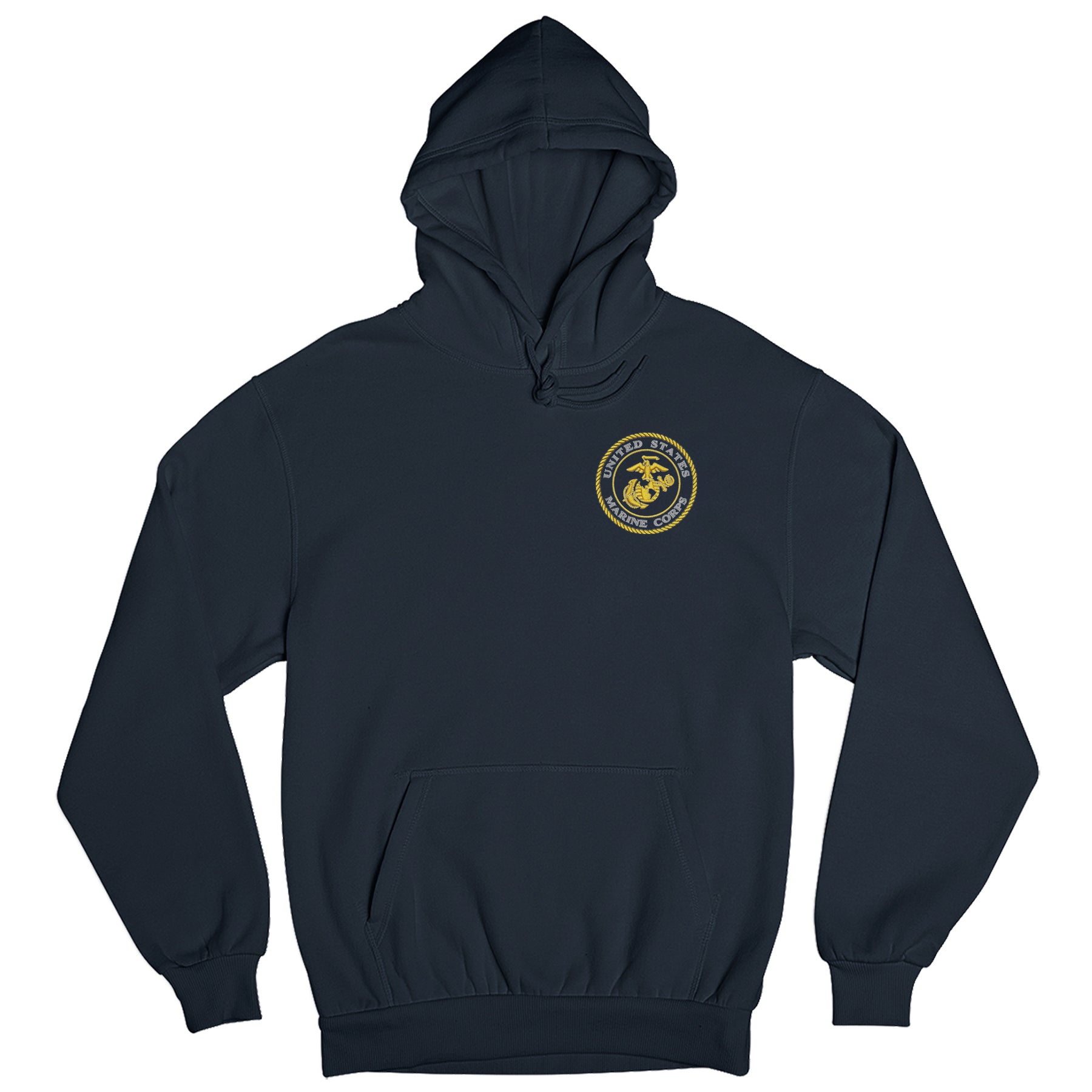 USMC Gold Seal Embroidered Hoodie