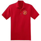 USMC Gold Seal Embroidered Polo