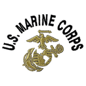 U.S. Marine Corps EGA Embroidered Hoodie (Captain's Special)