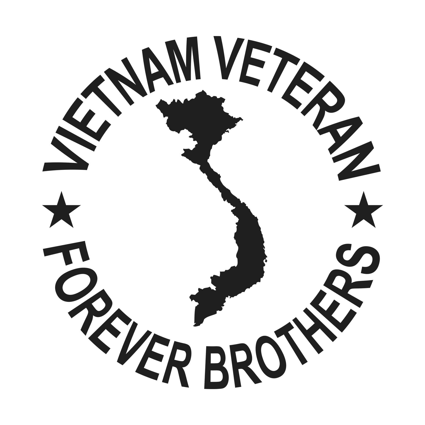 Vietnam Brothers Earned Never Given 2-Sided Tee