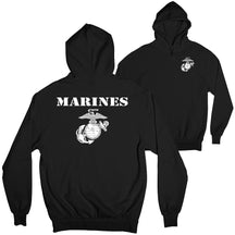 Vintage Marines 2-Sided Hoodie