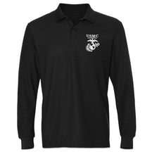 Old School Heritage EGA Embroidered Long Sleeve Polo