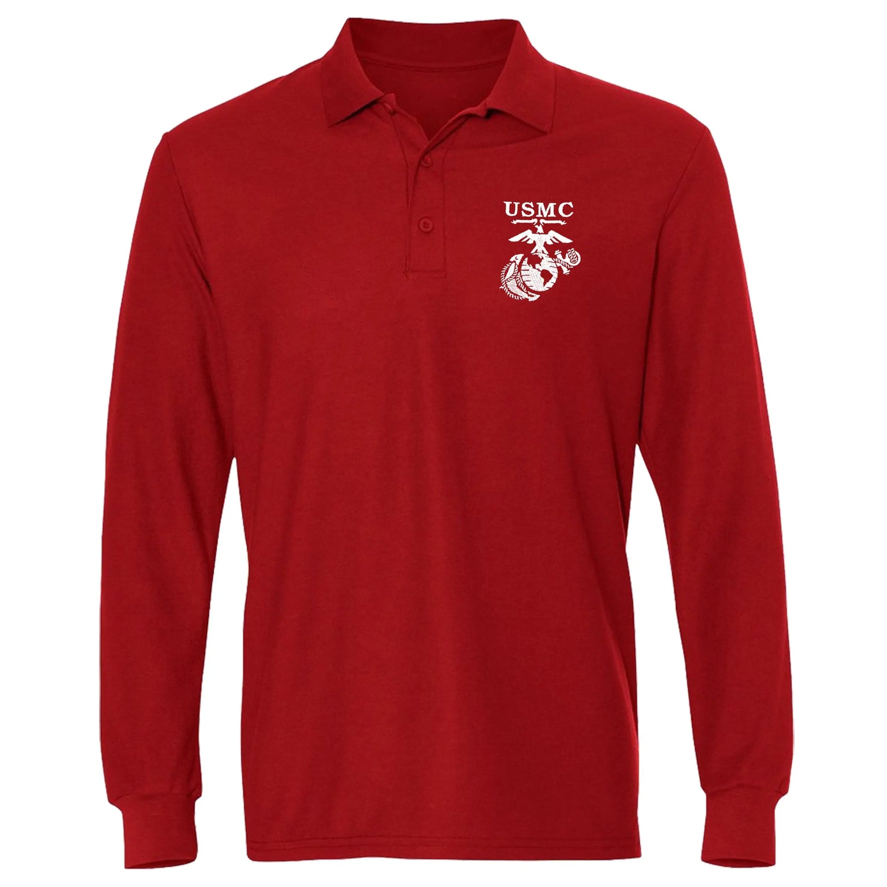 Old School Heritage EGA Embroidered Long Sleeve Polo